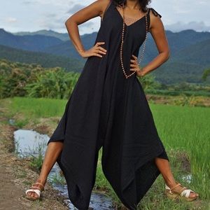 Harem Jumpsuit Handmade in Thailand - BRAND NEW